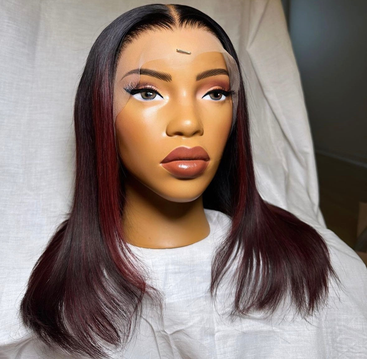 HD 13x4 Red highlight frontal