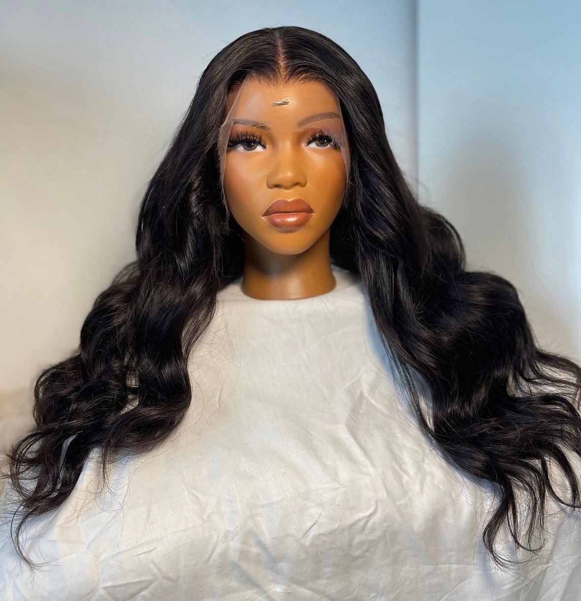 HD 13x6 black wavy frontal
