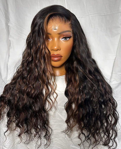 HD 5x5 Highlight loose wave frontal unit