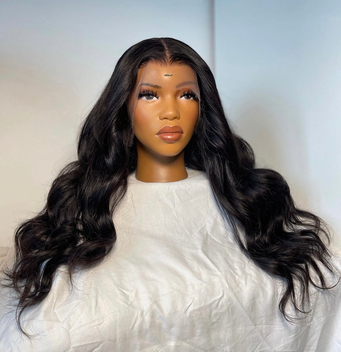 HD 13x6 black wavy frontal