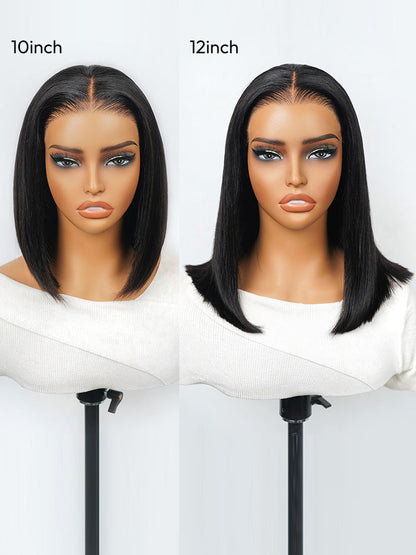 Short Straight Wigs Super Invisible LY Lace Bob