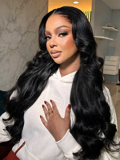 Flawless M- shaped Hairline Body Wave Wig 13x6 PartingMax HD Lace Front Wig