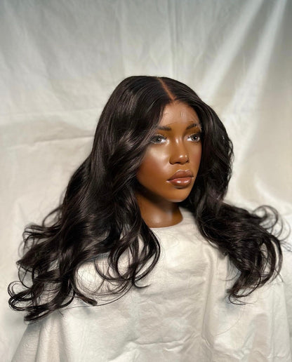 HD 5x5 closure wavy frontal