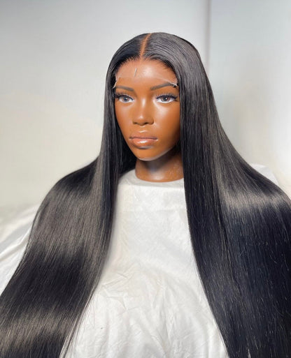 HD 5x5 closure jet black frontal unit