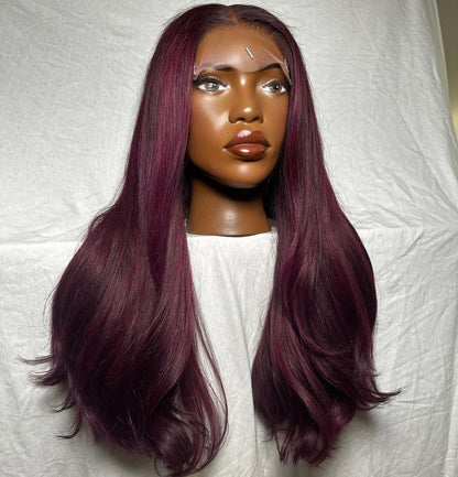 HD 5x5 closure Double drawn bodywave frontal unit