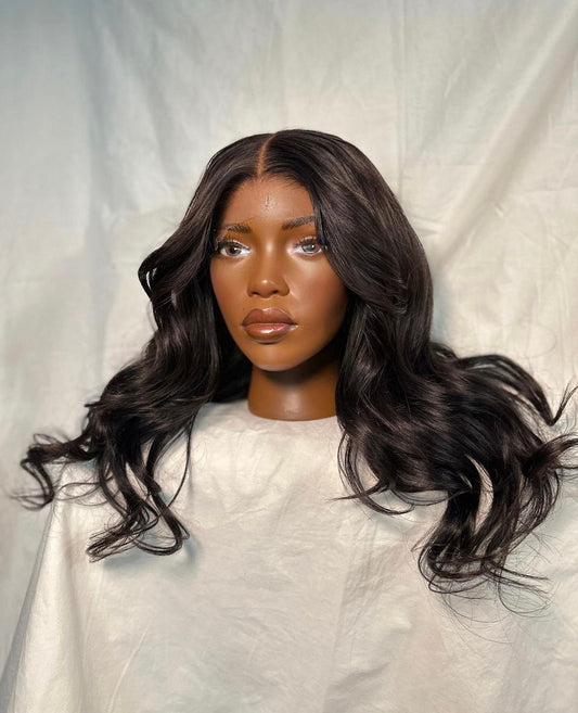 HD 5x5 closure wavy frontal