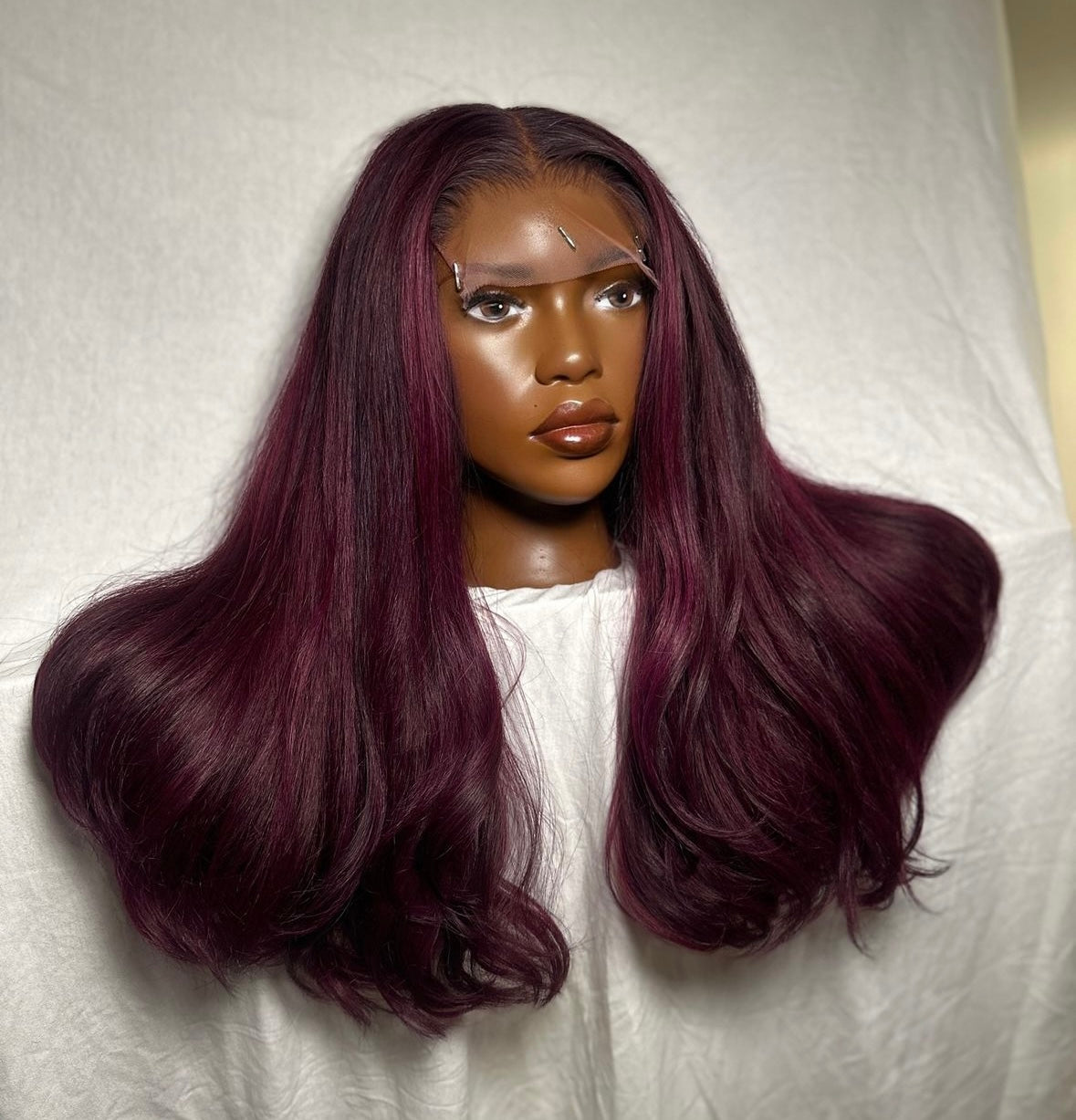 HD 5x5 closure Double drawn bodywave frontal unit