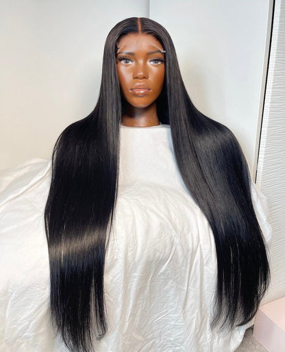 HD 5x5 closure jet black frontal unit