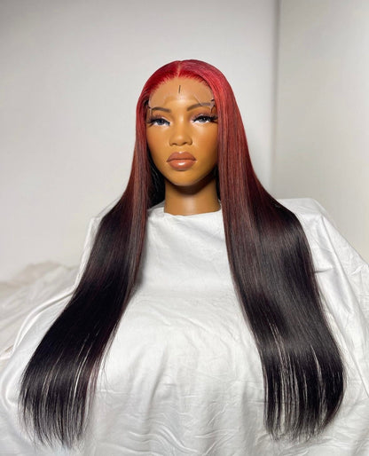 HD 5x5 closure highlight straight frontal