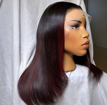 HD 13x4 Red highlight frontal