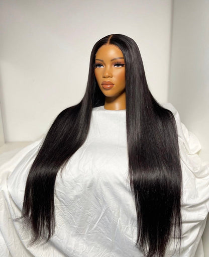 HD 5x5 closure ombre black frontal unit