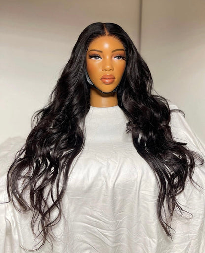 HD 5x5 closure black bodywave frontal
