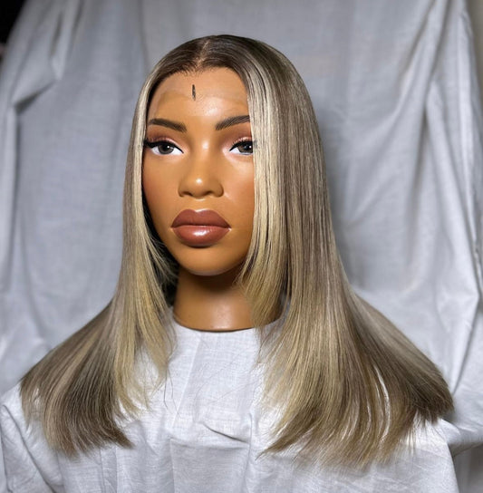 HD 13x4 blonde 613 straight frontal