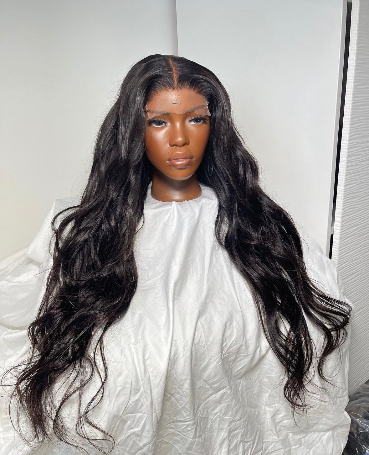 HD 5x5 closure black bodywave frontal unit