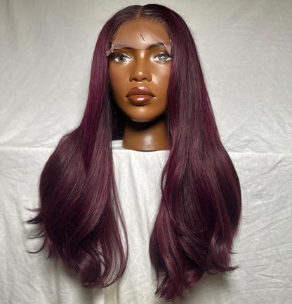 HD 5x5 closure Double drawn bodywave frontal unit