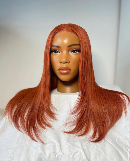 HD 5x5 closure layered frontal