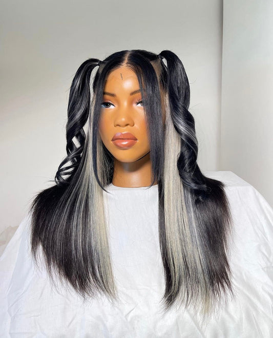 HD 13x6 skunk highlight frontal