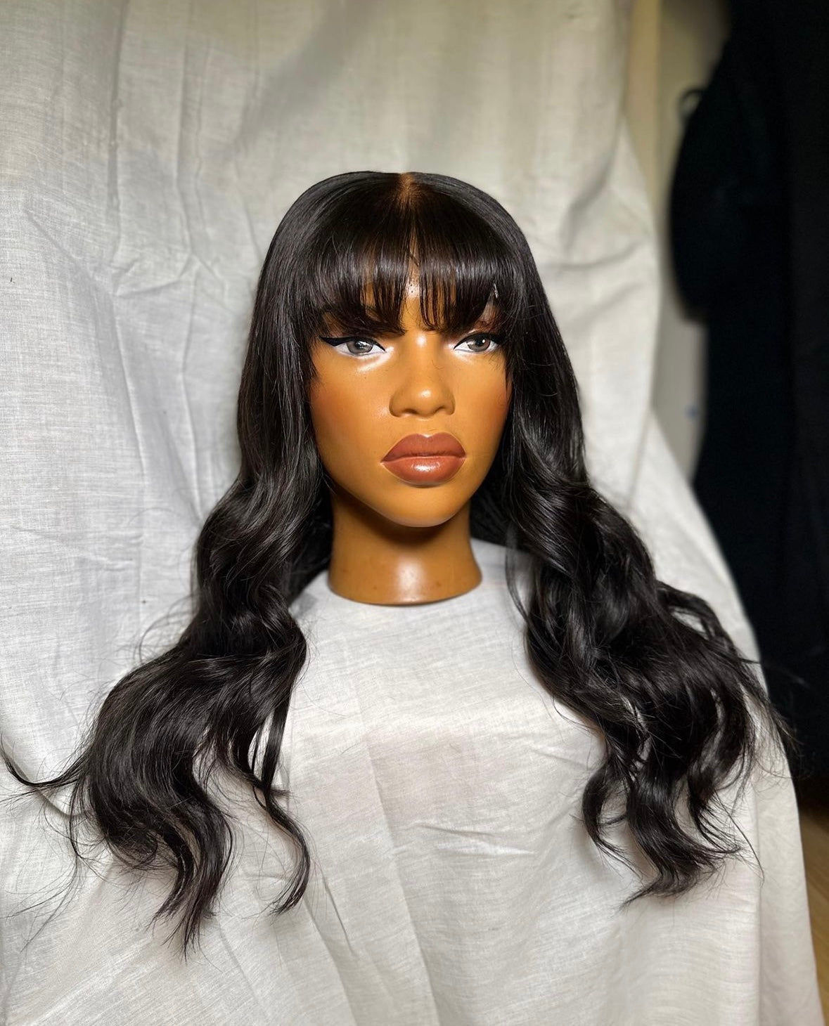 HD 5x5 closure fringe bodywave frontal