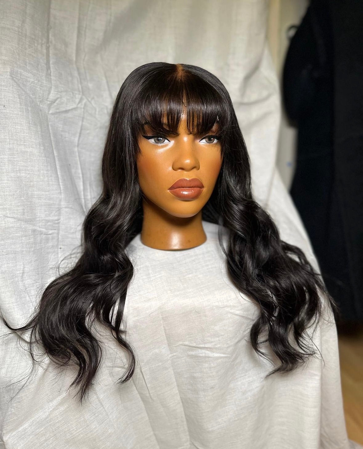 HD 5x5 closure fringe bodywave frontal