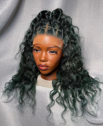 HD 7x7 closure Cashianna deep wave frontal unit