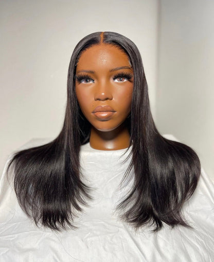 HD 6x6 closure black frontal