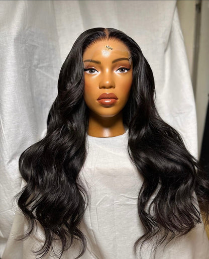HD 6x6 closure wavy frontal