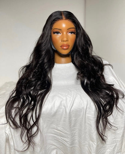 HD 5x5 closure black bodywave frontal