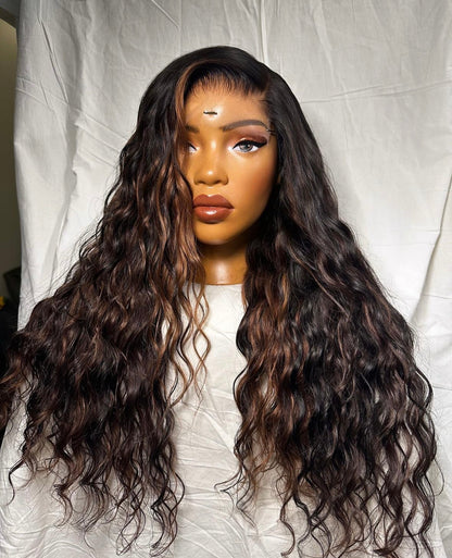 HD 5x5 Highlight loose wave frontal unit