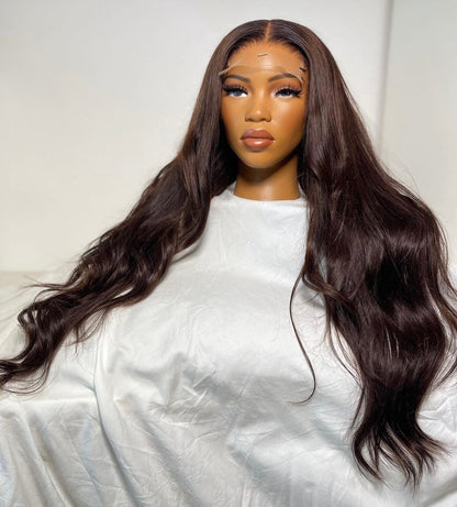 HD 5x5 closure brown bodywave frontal
