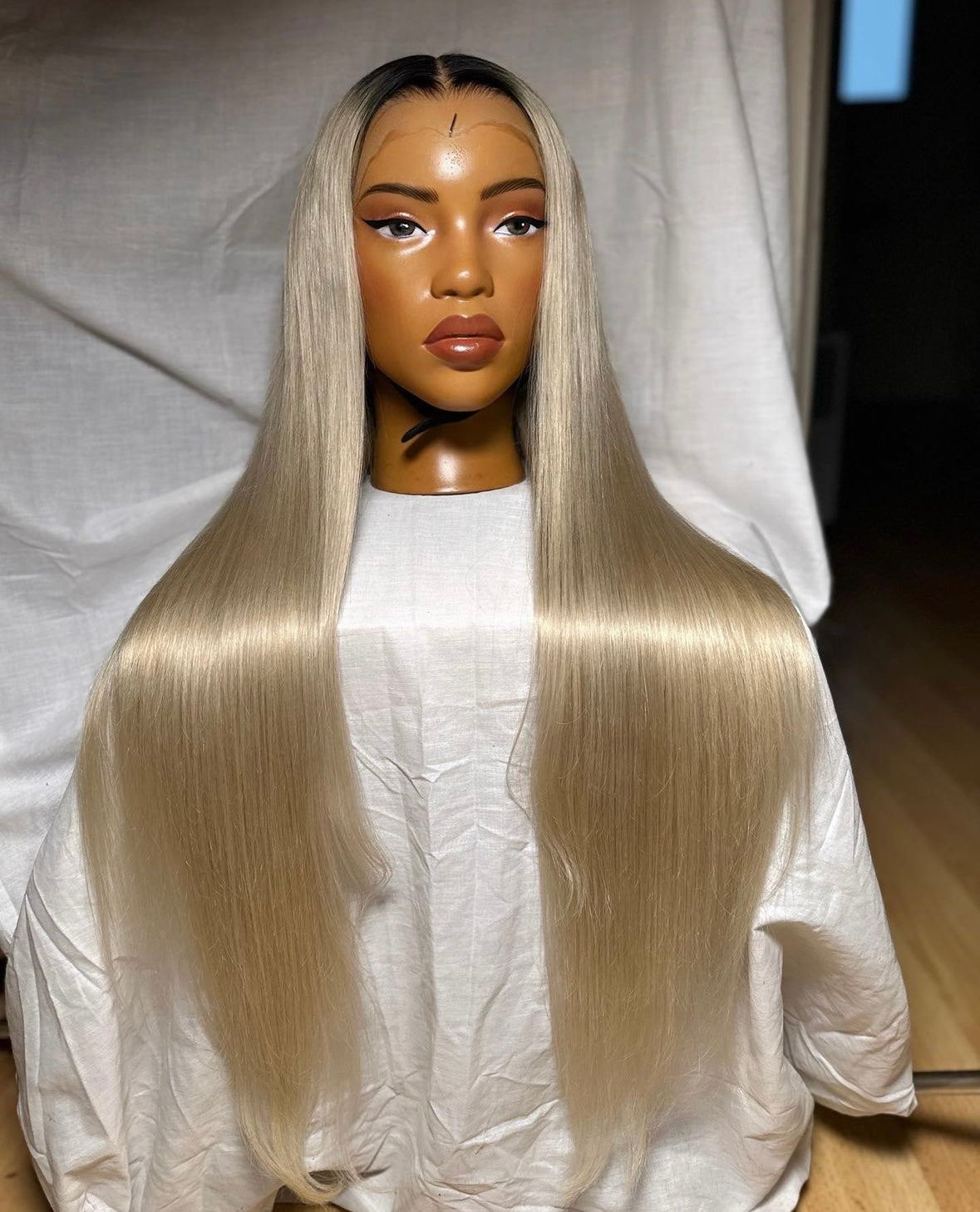 HD 13x6 Blonde straight frontal