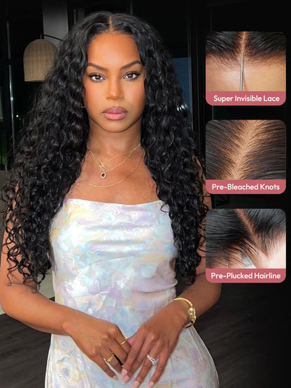 13x6 HD Lace Frontal Wig Curly Wig HD Swiss 13*4 Human Hair Lace Front Wig