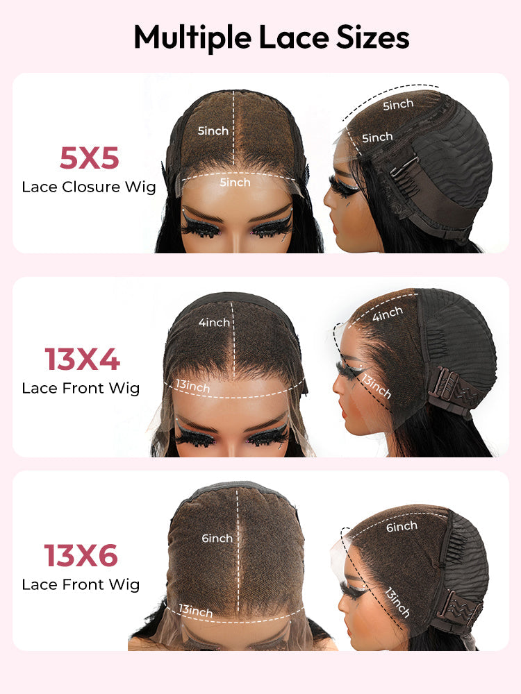 13x6 HD Lace Frontal Wig Curly Wig HD Swiss 13*4 Human Hair Lace Front Wig