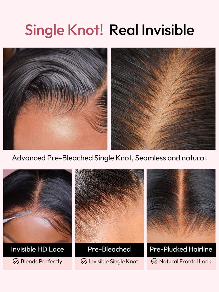 Skin Melt HD Lace Wigs Body Wave 13*6 Lace Front Wigs Real Hair Transparent Wig