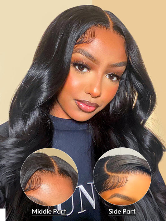 Skin Melt HD Lace Wigs Body Wave 13*6 Lace Front Wigs Real Hair Transparent Wig