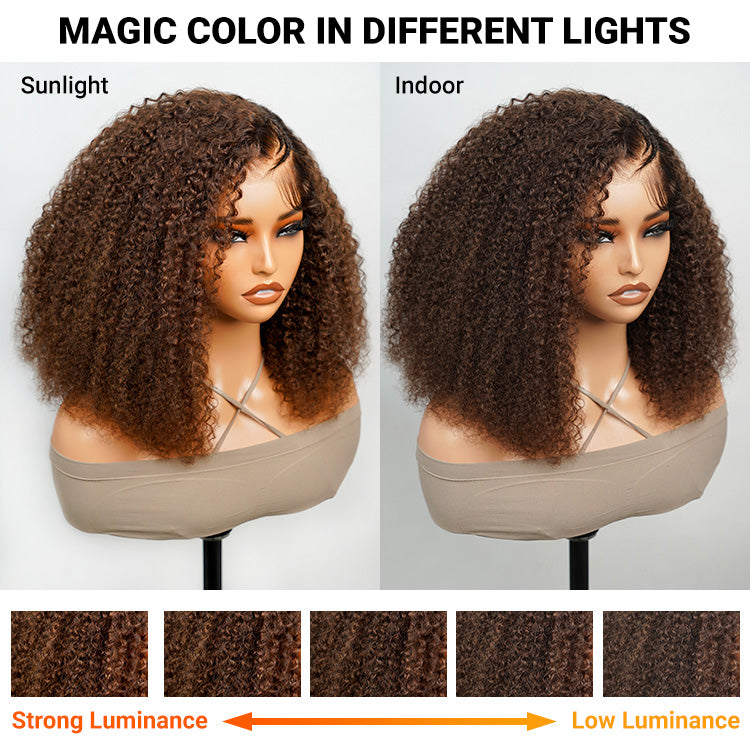 Cocoa Glueless 5*5 LY Transparent Lace Wigs