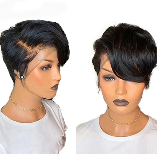 Pixie Wigs Human Hair Pixie Cut Wigs